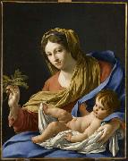 Simon Vouet Hesselin Virgin and Child oil painting